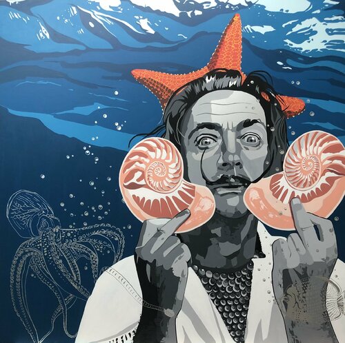 HOMMAGE À DALI " OCTOPUSSI " François Poulat
