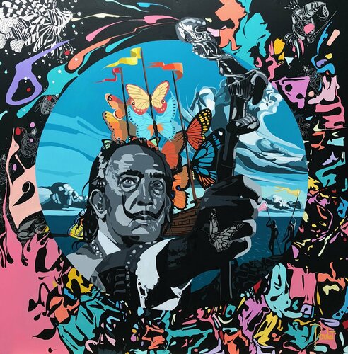 HOMMAGE À DALI "LA FECONDATION ARTISTIQUE DE LA MATRICE PICTURALE" François Poulat