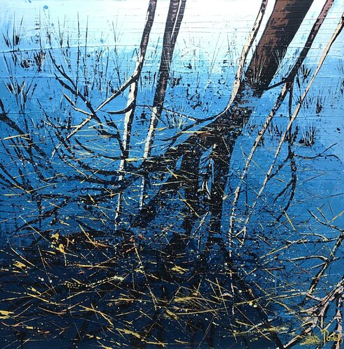 VUE SUR LE LAC II François Poulat