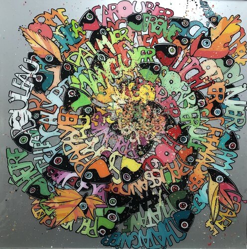 SYMPHONIE VEGETALE... NATURE van François Poulat, Schilderij te koop op Singulart