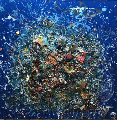 7 émergents CONTINENT von François Poulat, Malerei kaufen auf Singulart