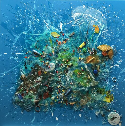 7 éme CONTINENT von François Poulat, Malerei kaufen auf Singulart