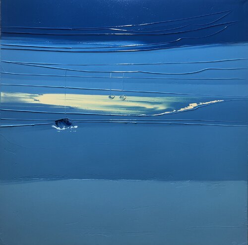 LE BANC DE SABLE de François Poulat, Pintura a la venta en Singulart