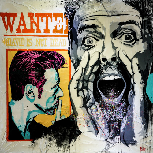 HOMMAGE A BOWIE "SERIE WANTED" François Poulat