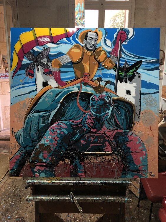 HOMMAGE A DALI "DOM DALI" François Poulat