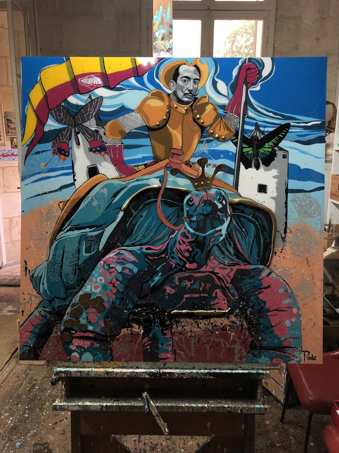 HOMMAGE A DALI "DOM DALI" François Poulat