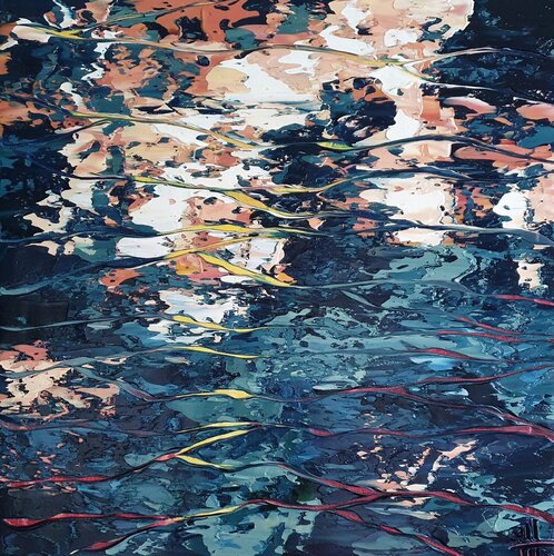 Silent waters 1 van Emma Heffe, Schilderij te koop op Singulart