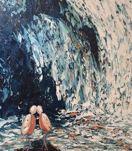 Confluence of souls van Emma Heffe, Schilderij te koop op Singulart