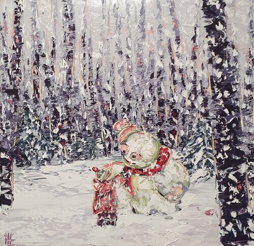 Silent mischief di Emma Heffe, Pittura in vendita su Singulart