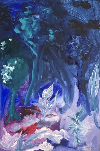 Claire de Lune by Roberta Crepaldi, Painting for Sale on Singulart