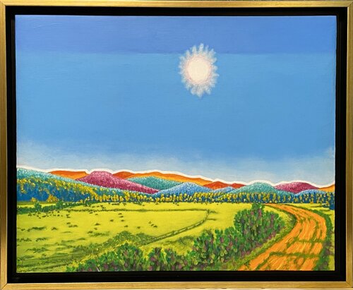 Peaceful Pasture von Ronald Hicks, Malerei kaufen auf Singulart