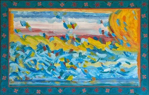 Spring on a Moonlit River von Ronald Hicks, Malerei kaufen auf Singulart