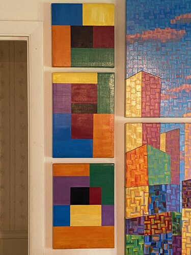 Incidental 1 di Ronald Hicks, Pittura in vendita su Singulart