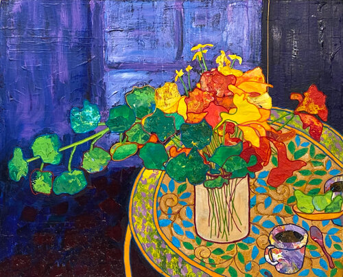Over the Edge par Ronald Hicks, Peinture en vente sur Singulart