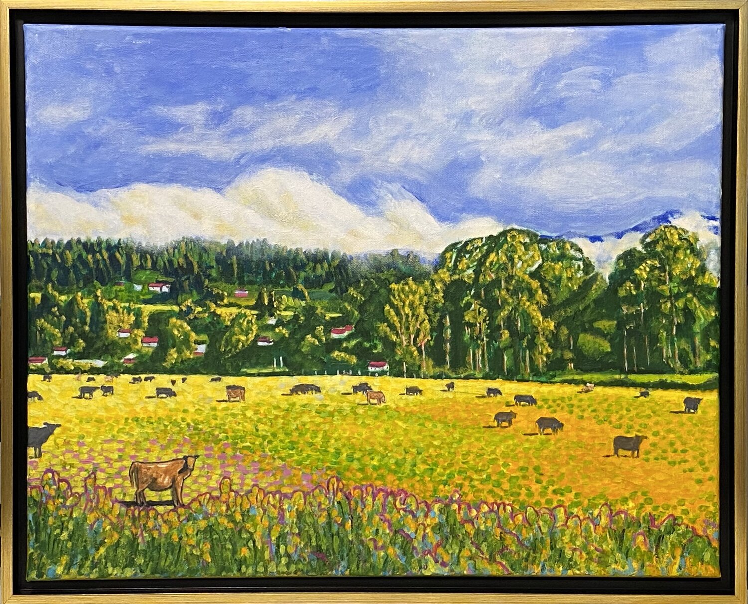 Peaceful Pasture After the Rain #2 Ronald Hicks