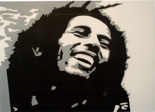 " REGGAE " Bob Marley de Adolphe BARBONI, Pintura a la venta en Singulart