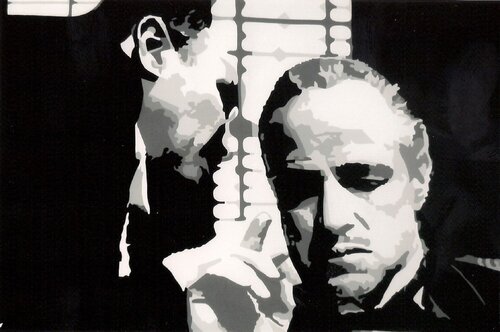 LE PARRAIN by Adolphe BARBONI, Painting for Sale on Singulart