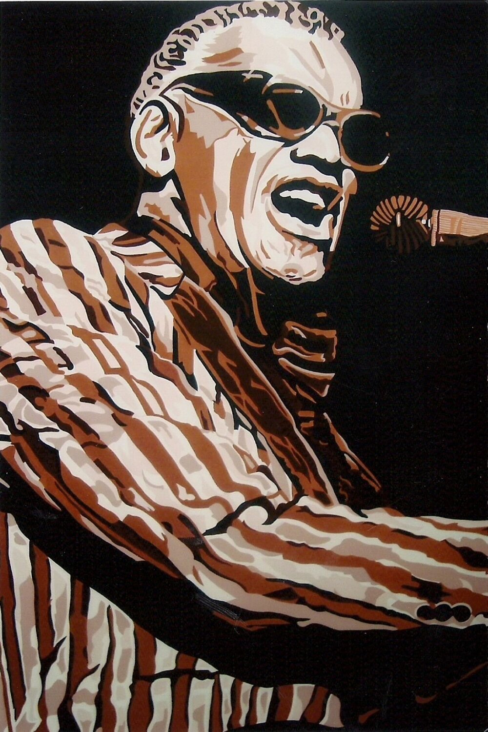 Ray Charles " en concert " Adolphe BARBONI