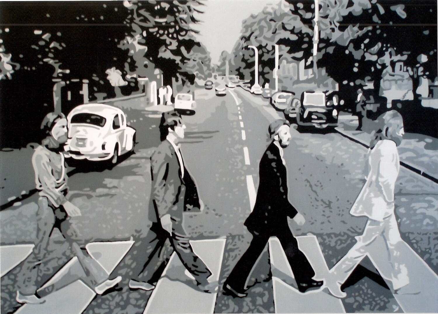 THE BEATLES   "  Abbey Road  " Adolphe BARBONI