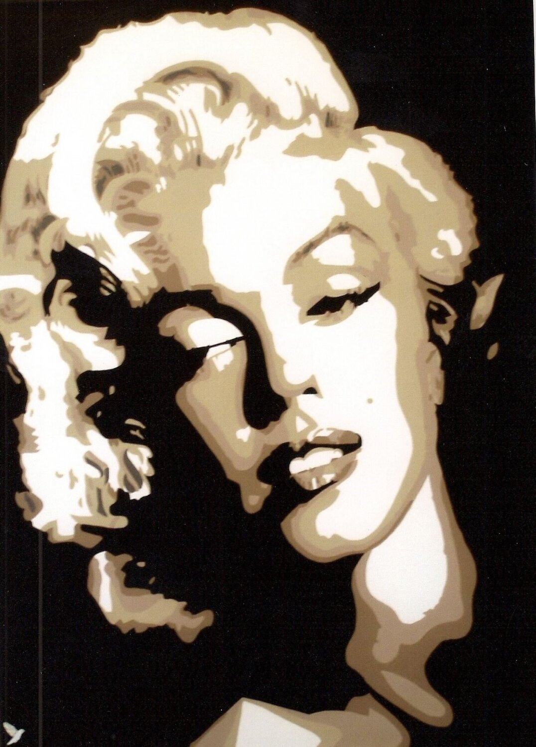 POP ART  "  MARILYN  " Adolphe BARBONI