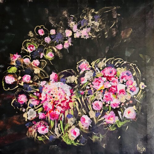 Valse des fleurs von Karen Amsallem, Malerei kaufen auf Singulart