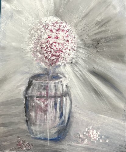 Rayonnant van Karen Amsallem, Schilderij te koop op Singulart