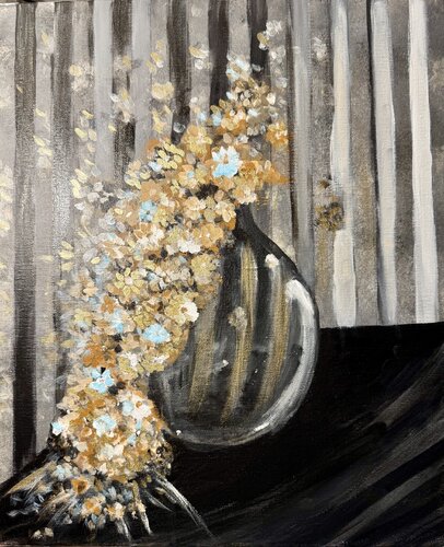 L’un dans l’autre van Karen Amsallem, Schilderij te koop op Singulart