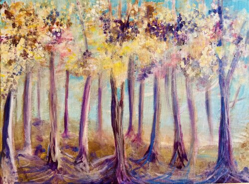 Là où tout commence di Karen Amsallem, Pittura in vendita su Singulart