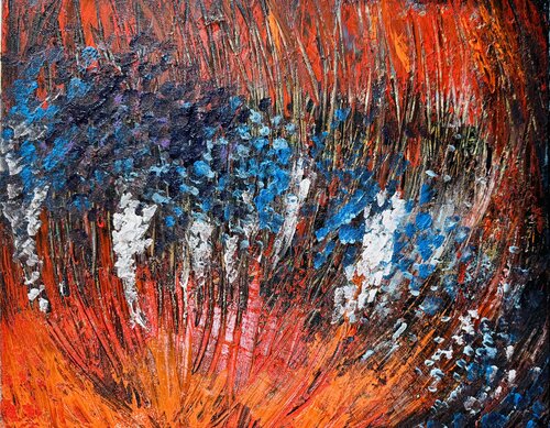 Racines en furie par Karen Amsallem, Peinture en vente sur Singulart