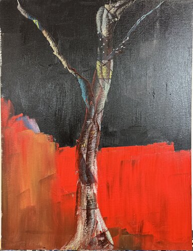 Terre de braise de Karen Amsallem, Pintura a la venta en Singulart