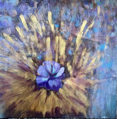 Éclore di Karen Amsallem, Pittura in vendita su Singulart