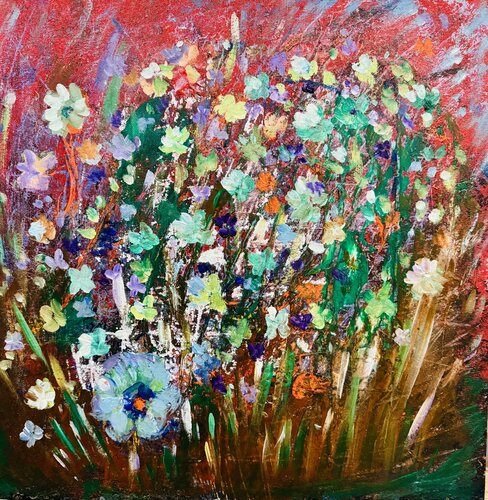 Poussée du vivant van Karen Amsallem, Schilderij te koop op Singulart