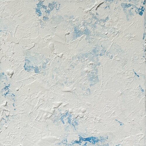 scene-white /light blue van Miho Umemura, Schilderij te koop op Singulart