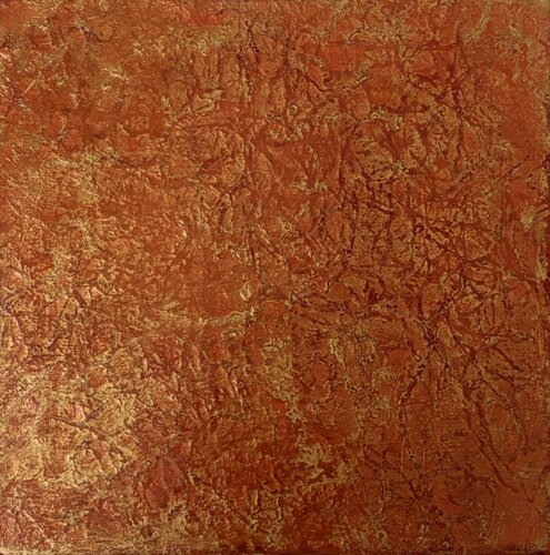 Scene -  Orange GOLD (Inner Landscapes series) by Miho Umemura, Painting for Sale on Singulart