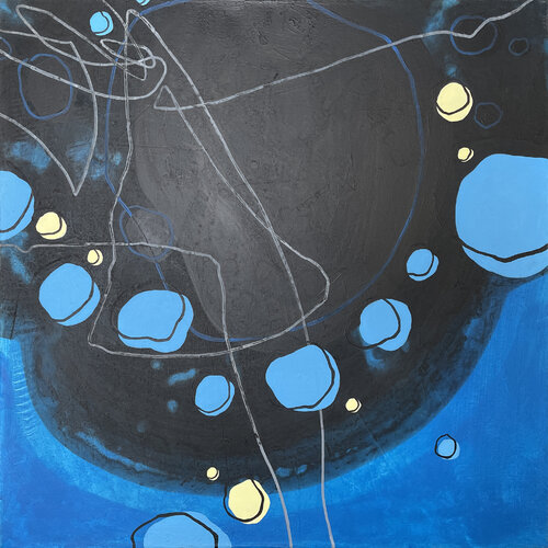 desboules #15 van Marc Kirschvink, Schilderij te koop op Singulart