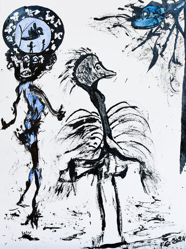 Fashion Week by FRANCIS GERMAIN, Work on Paper for Sale on Singulart
