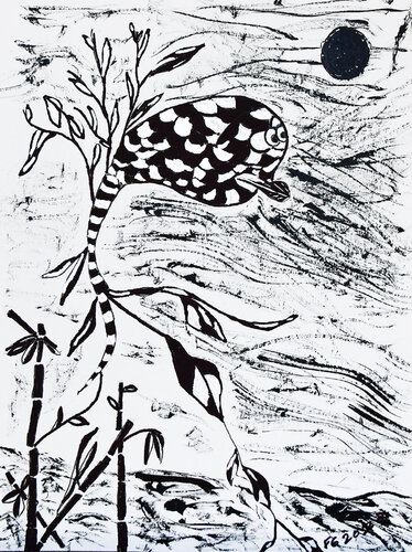 Vent solaire van FRANCIS GERMAIN, Werk op papier te koop op Singulart