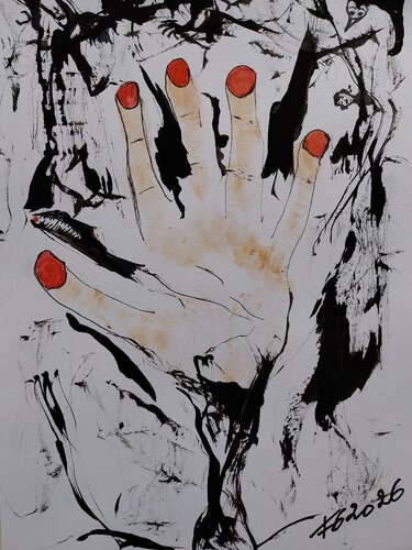 Un destin tracé by FRANCIS GERMAIN, 소묘 for Sale on Singulart