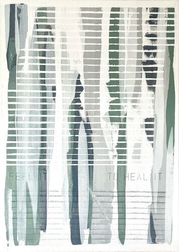 TO HEAL IT NO. 1 van Katrin Neudeck, Schilderij te koop op Singulart