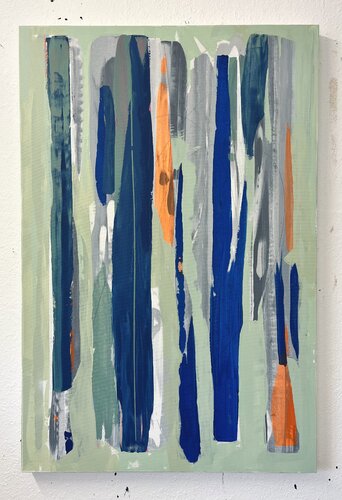 SHOWING UP van Katrin Neudeck, Schilderij te koop op Singulart