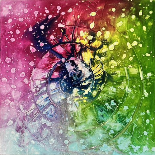 Traumfänger di Danja Kulterer, Pittura in vendita su Singulart