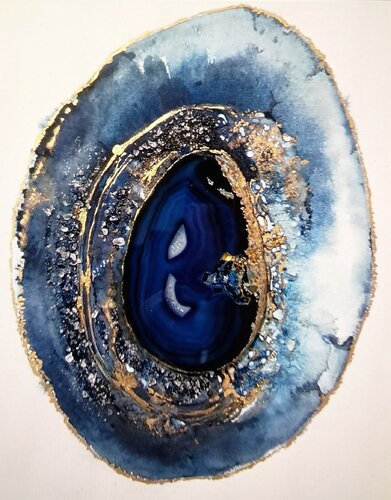 Ágata Azul de Paula Valladares, Pintura a la venta en Singulart