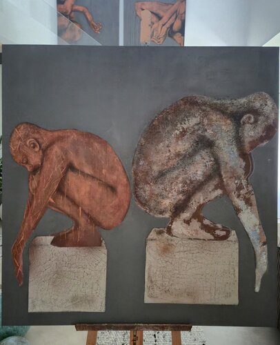 Dualità by daniela volpi, Painting for Sale on Singulart