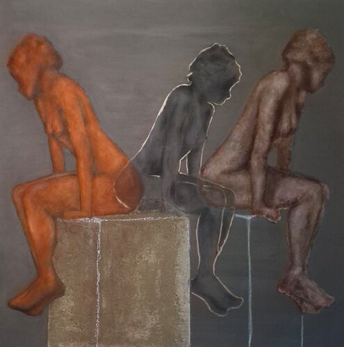Peso specifico by daniela volpi, Painting for Sale on Singulart