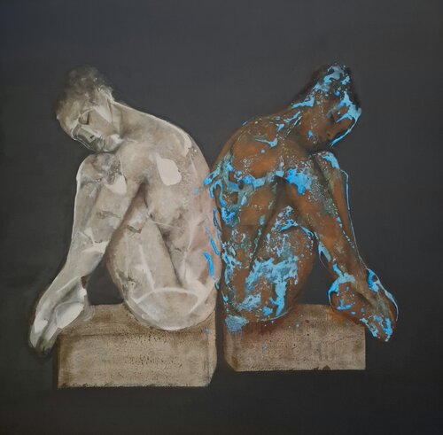 mutazioni parallele von daniela volpi, Malerei kaufen auf Singulart
