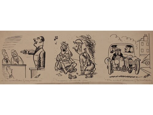 The Invention and Nearly Breaking by Russell Brockbank, Work on Paper for Sale on Singulart