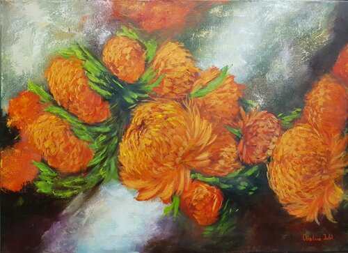 Colori d'autunno van Cristina Severin, Schilderij te koop op Singulart