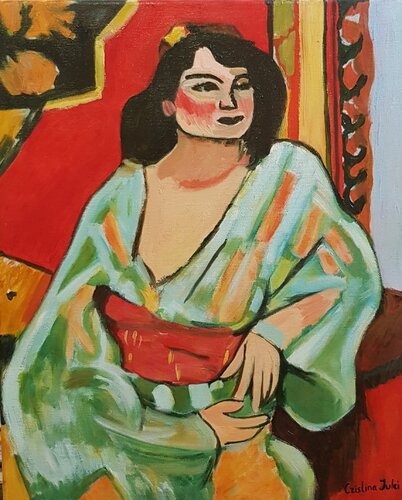 Omaggio a Matisse van Cristina Severin, Schilderij te koop op Singulart