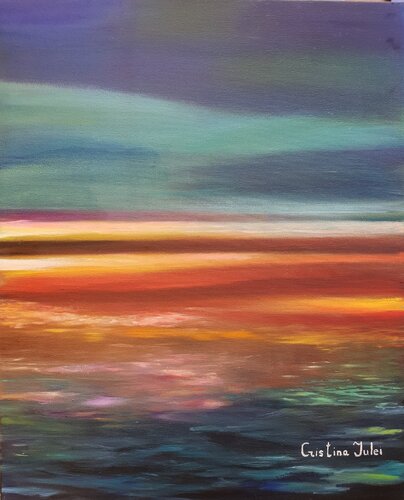 Tramonto van Cristina Severin, Schilderij te koop op Singulart