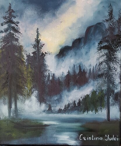 Nebbia van Cristina Severin, Schilderij te koop op Singulart